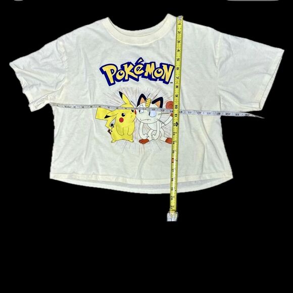 Pokemon Women's Yellow Crop-top Large - Picture 4 of 4